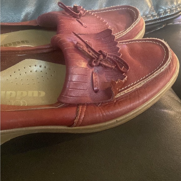 cobbie cuddlers loafers womens vintage maroon shoes size 7 - Picture 2 of 4